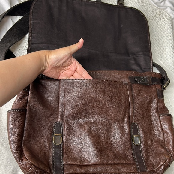 🖤Fossil briefcase / satchel crossbody bag - Picture 10 of 17